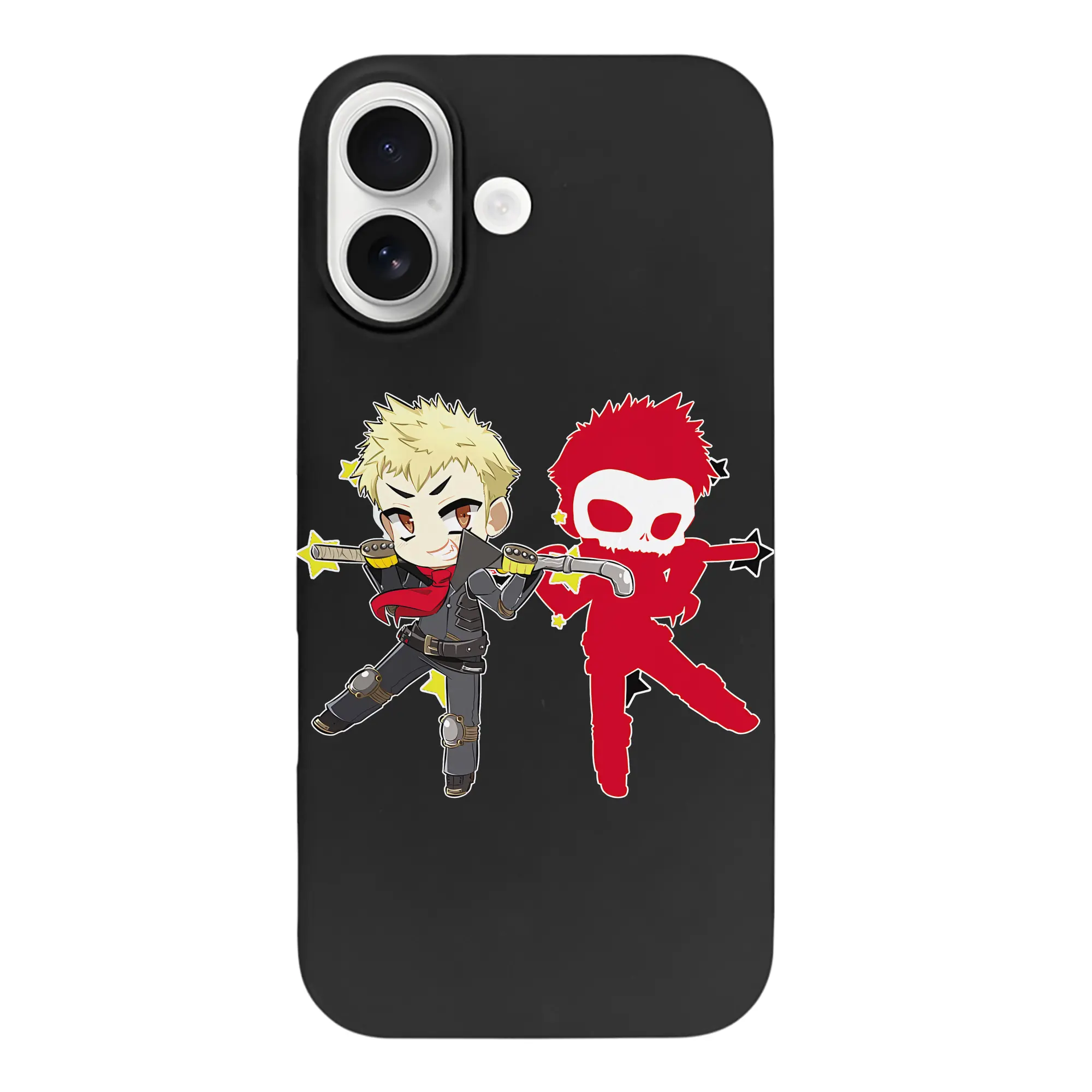 ペルソナ グッズ,坂本竜司 - iPhone 17 シリーズ シリコンケース 薄型 耐衝撃 指紋防止 ソフトタッチカバー 精密フィット 傷防止 保護ケース iPhone 17/17 Air/17 Pro/17 Pro Max 対応